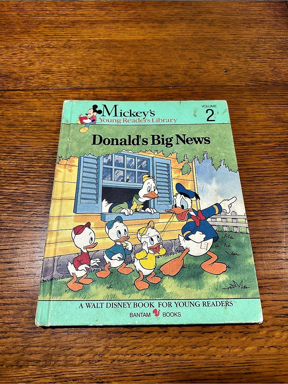 Disney Donald's Big News Vintage Children's Book